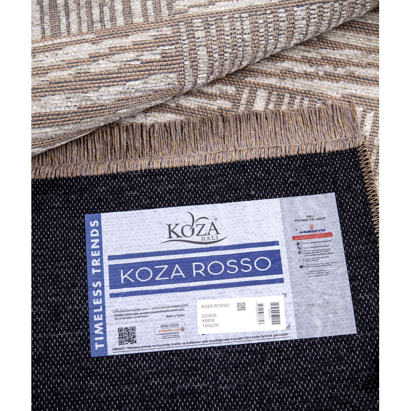 Geometric Area Rug, Rectangle 200 x 290cm