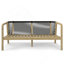 Outdoor Sofa - Stone Grey
