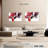 Avery Red Motion Abstract-107679800