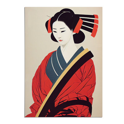 Traditional Geisha No.1 - Wall Art