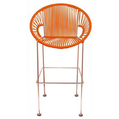 Counter Stool with Metal Frame