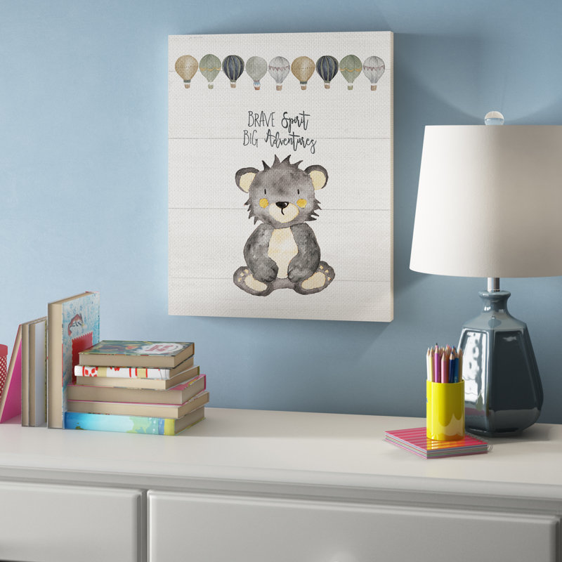 Art sur toile, harringtons et grandes aventures, H 20 po x l 16 po x P 1,5 po