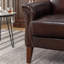 Shalisia Upholstered Genuine Leather Armchair-13697749