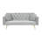 Cathal Velvet Sleeper convertible love seat sofa, American retro velvet, suitable for small living room, bedroom-513358725