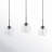 Janna 3-Light Globe Kitchen Island Pendant-484390484-484390483