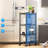 Emilymae 12.01'' Steel Standard Baker's Rack with Microwave Compatibility