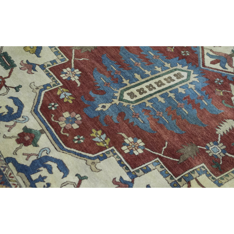 Wool Southwestern Area Rug