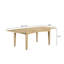 Ensemble de salle à manger extensible avec chaises rembourrées-128494190-134325815