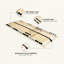 Slatted Bed Base Brown Solid Beech Wood-346878721