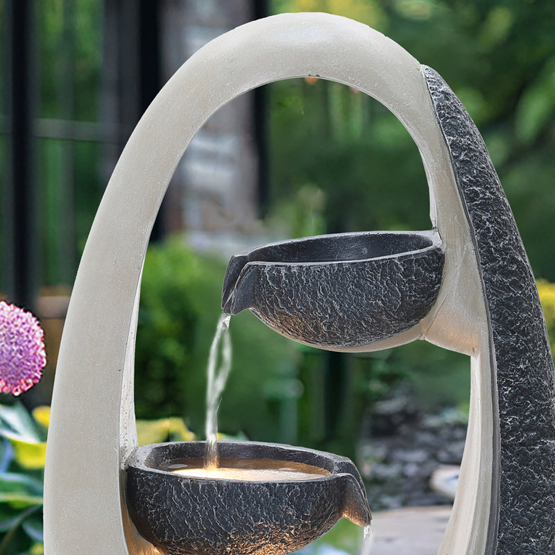 Outdoor Weather Resistant Cascade Fountain