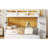 White Twinfull Bunk Bed With Storage And Features, Twin Size Trundle - Solid Wood For Dorm Or Bedroom Compartments, Guard Rail-1644608562