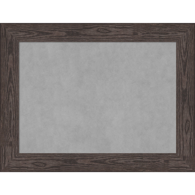 Tableau mémo magnétique en métal, H 26 po x l 34 po