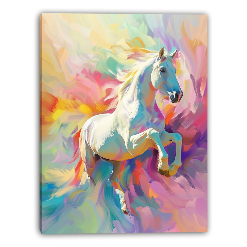 «Dream Bloom», art mural sur toile tendue, L 16 po x H 24 po x P 1,5 po