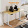 Bureau debout réglable en hauteur l 23,62 po Markitta