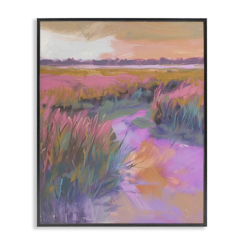 Giclée d'automne encadrée, conception par Arlington Prints, H 14 po x l 11 po, Giclée encadrée noir minuit
