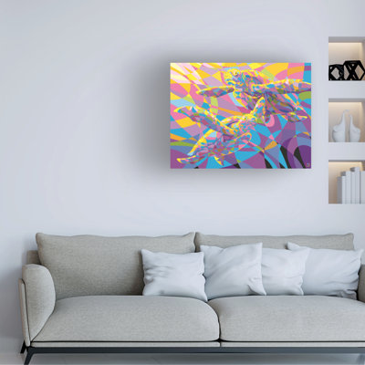 Art abstrait sur toile, Michael David