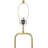 63'' Painted Base Traditional Floor Lamp