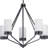 Jaydiel 5 - Light Dimmable Geometric Chandelier-1289683690