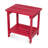 Casner Rectangular Cedar Outdoor Side Table , 14'' in. W 20'' in. D-521170729