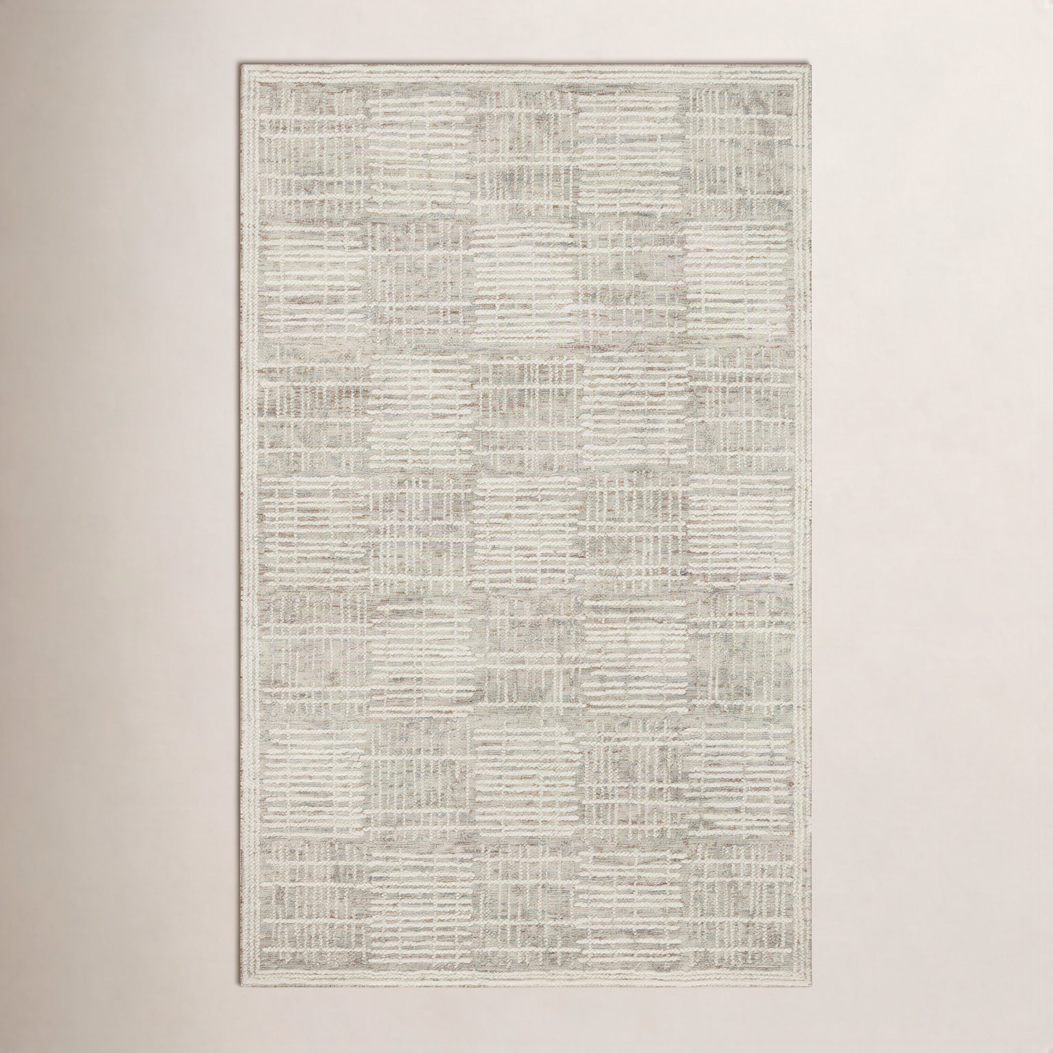 Dowell Hand-Woven Geometric Wool Rug, Runner 2'6" x 7'6"