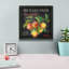 «Orchard Fresh Peaches» par Jean Plout, art mural sur toile, 12 po x 12 po-1013031663