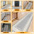 Ottohome Non-Slip Bordered Area Rug For Living Room, Hallway, Entryway Rug, Gray-805007736
