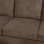 Canapé modulaire en L brun, sac et méridienne -87463991-89287526