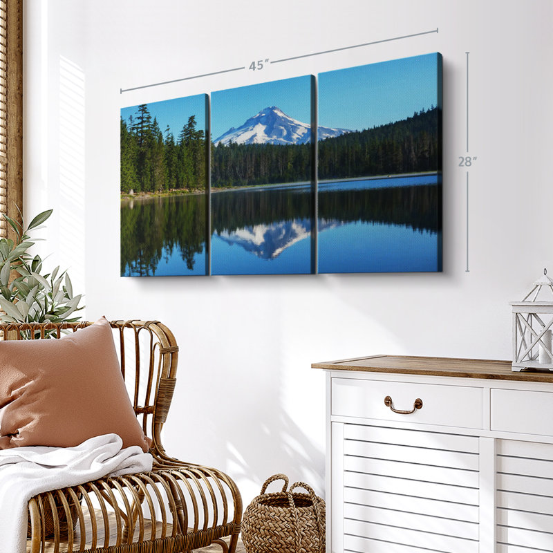 " Mount Hood Reflection ", 28" H x 45" W x 1.25" D