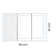 Camrynn 48'' W Mirrored Medicine Cabinet with LED Lights