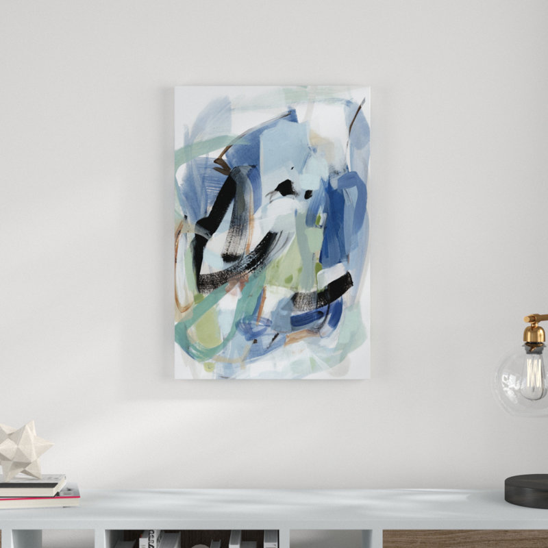 Fall I 1 Piece Painting on Canvas, 76cm H x 51cm W, Wrapped Canvas