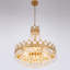 Lustre 9 niveaux empire cristal doré / bronze-62992824-62992804-62992825
