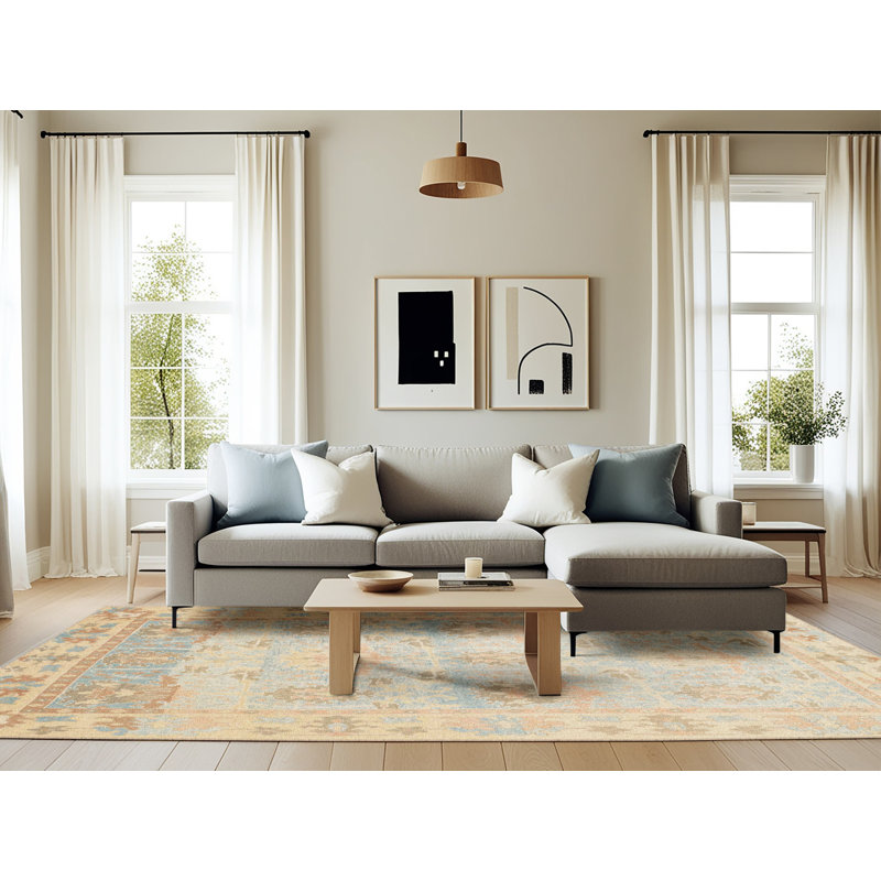 Tapis abstrait moderne 1611, Rectangle 6 pi x 9 pi