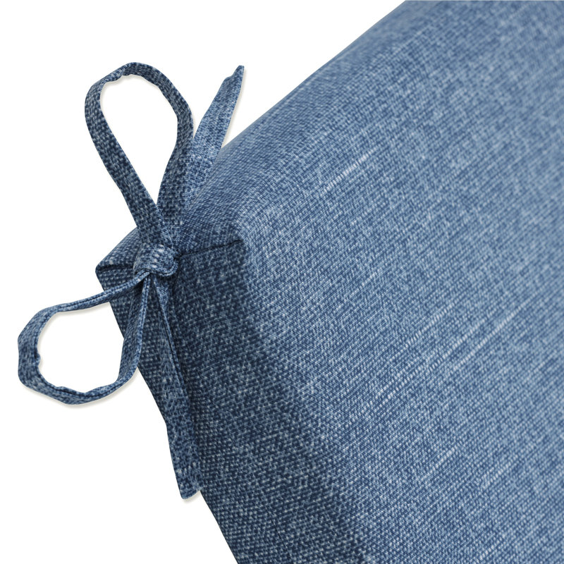 Coussin de siège / dossier Palm intérieur / extérieur, Bleu