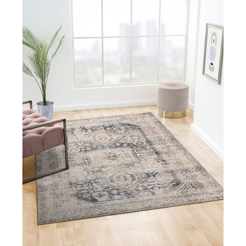 Tapis tribal Imina Heirloom, Rectangle 8 pi 10 po x 11 pi 10 po