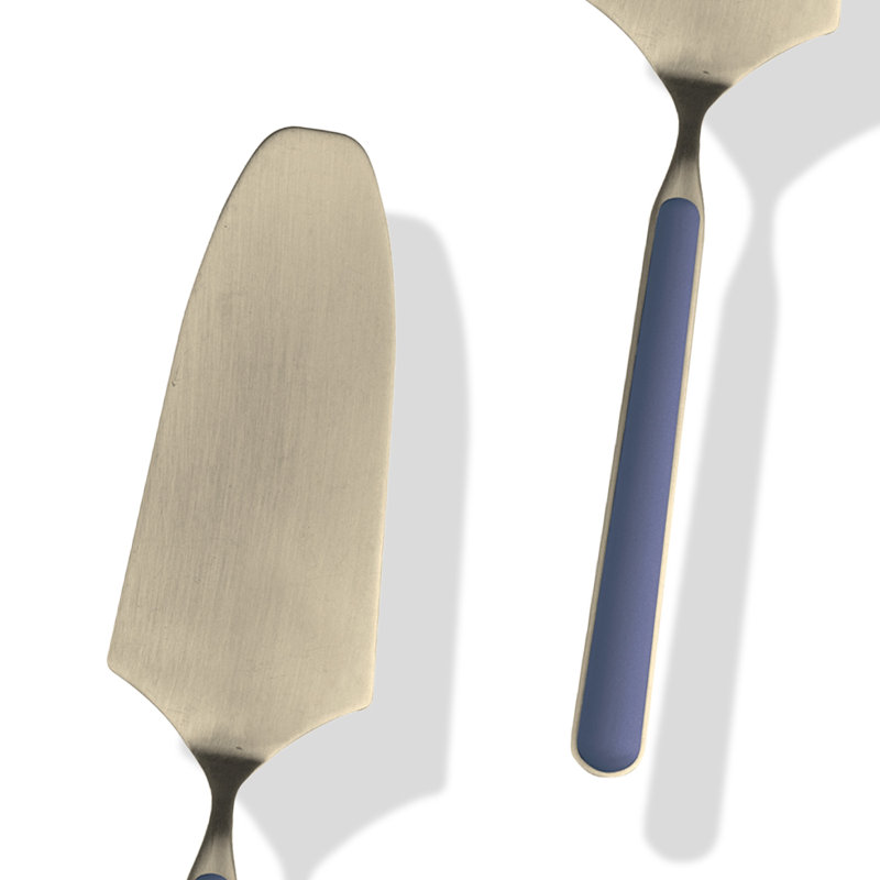 Fantasia Cake Server, Cobalt