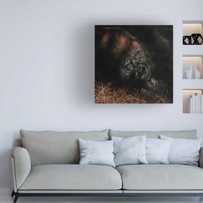 Art sur toile, "David Stribble Gorilla In Bed"