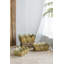 Ensemble de 3 jardinières en métal patiné