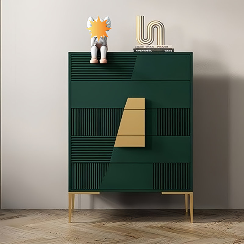 Commode de luxe minimaliste italienne, Vert
