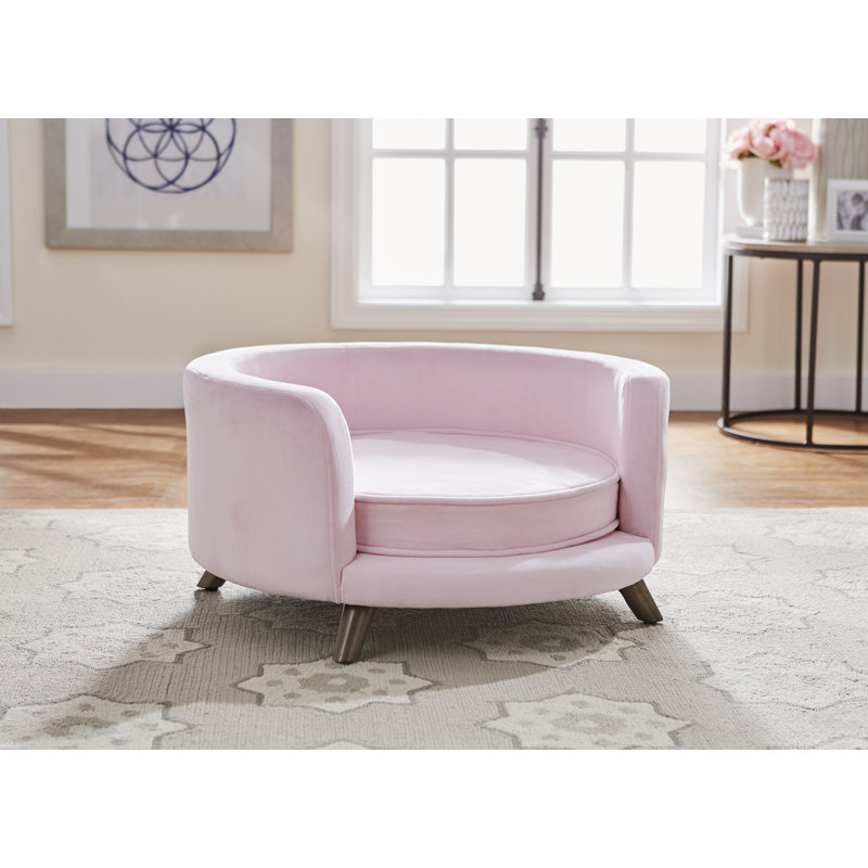 Polyester Pet Bed, Blush