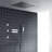 Lima LED Chrome Shower Set with Modern Design
