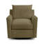 Olivia Upholstered Swivel Armchair-1145946896