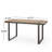6 - Person Metal Patio Dining Set with Rectangular Table