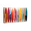 Nautical and Coastal Abstract Surfboards Industrial Red Canvas Wall Art Print