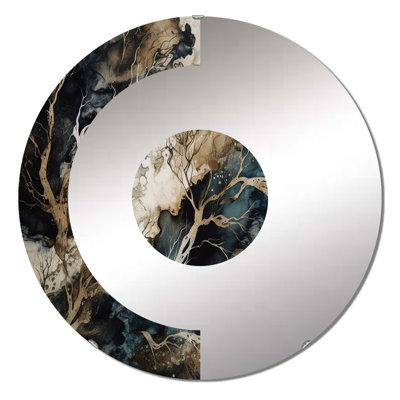 EdWall - Miroir mural demi-cercle