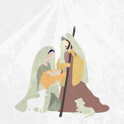 " Nativity 5 " Painting Print