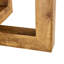 Table de salle à manger moderne et pratique. Fabriqué en bois aggloméré et en bois
