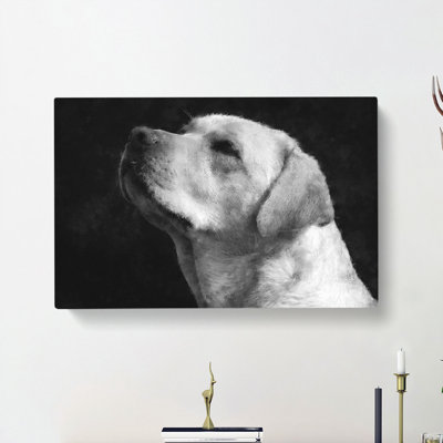 Labrador Dog - Wrapped Canvas