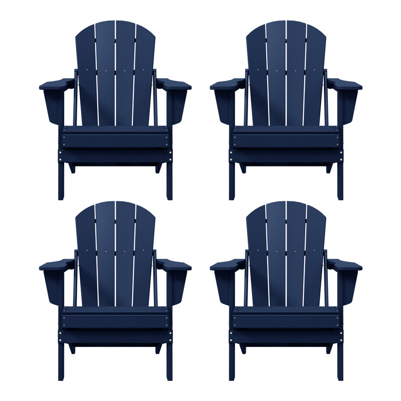 Chaise Adirondack pliante Laguna HDPE, Marine
