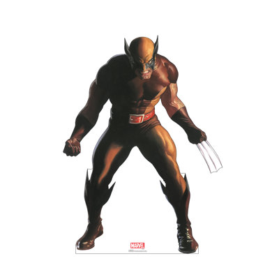 Wolverine taille réelle carton debout