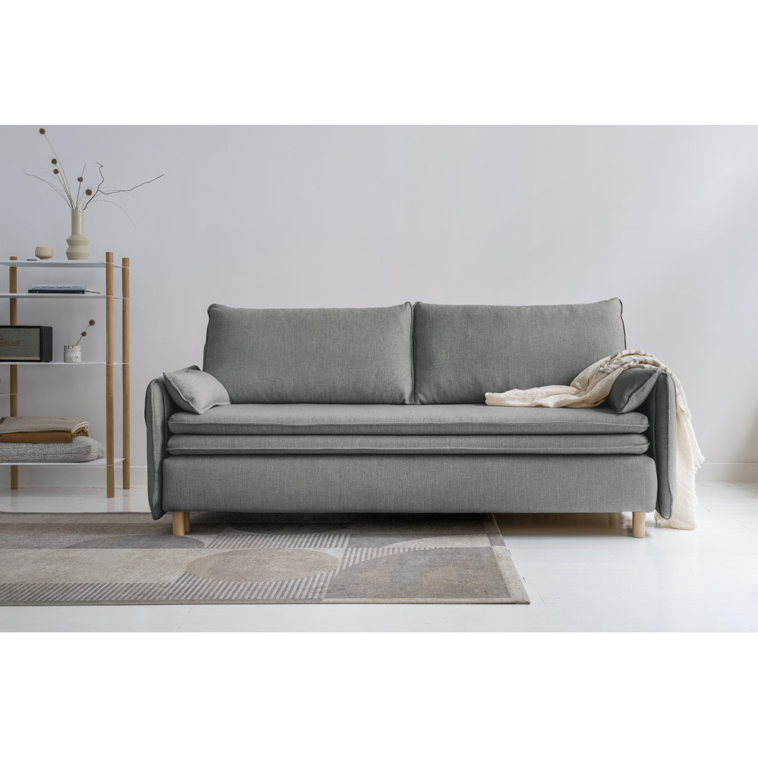 3-Sitzer Schlafsofa mit Bettkasten Simon, Easy-Clean